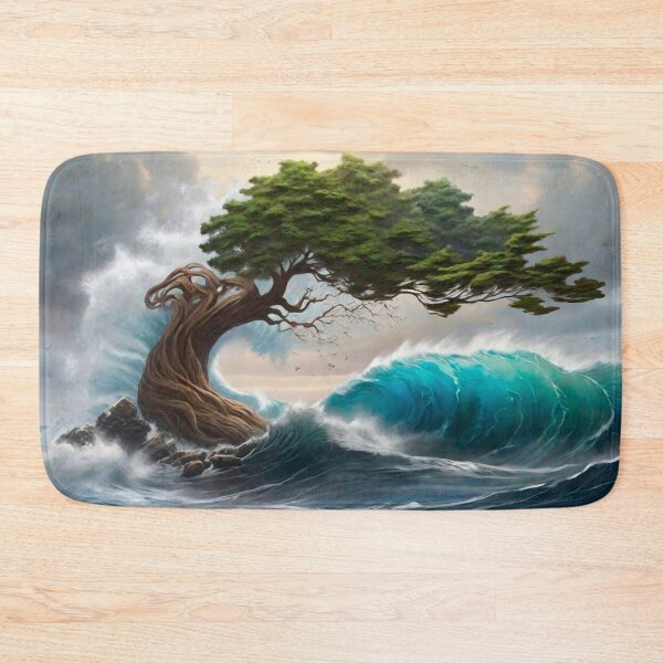 Item preview, Great Wave of Trees designed and sold by OnlyClassicArt.