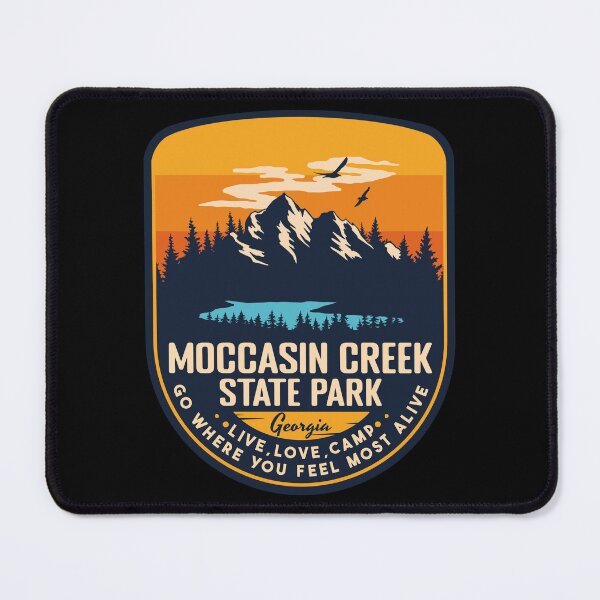 Item preview, Moccasin Creek State Park Georgia GA Badge Forest and Wilderness  designed and sold by mountainfad.