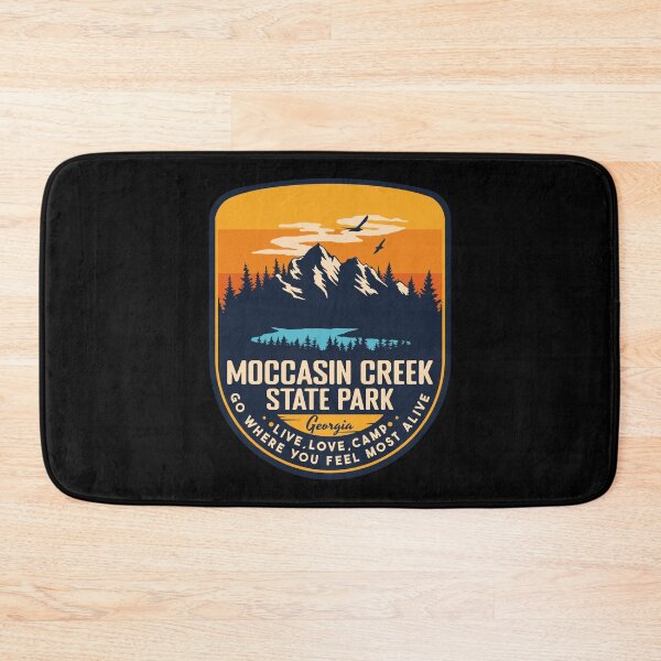 Item preview, Moccasin Creek State Park Georgia GA Badge Forest and Wilderness  designed and sold by mountainfad.