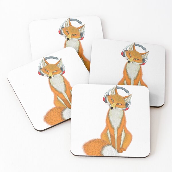 Item preview, Funny Musical Fox  designed and sold by zorkaa1.