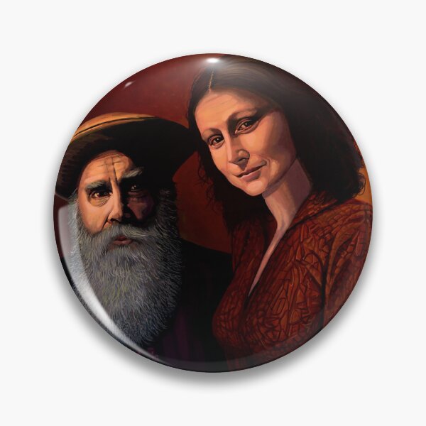Item preview, Da Vinci and Mona Lisa Painting designed and sold by PaulMeijering.