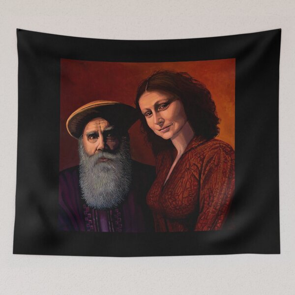 Item preview, Da Vinci and Mona Lisa Painting designed and sold by PaulMeijering.
