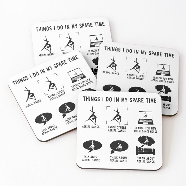 Item preview, Things I do In My Spare Time, Funny Aerial  designed and sold by Aerial Addicts.