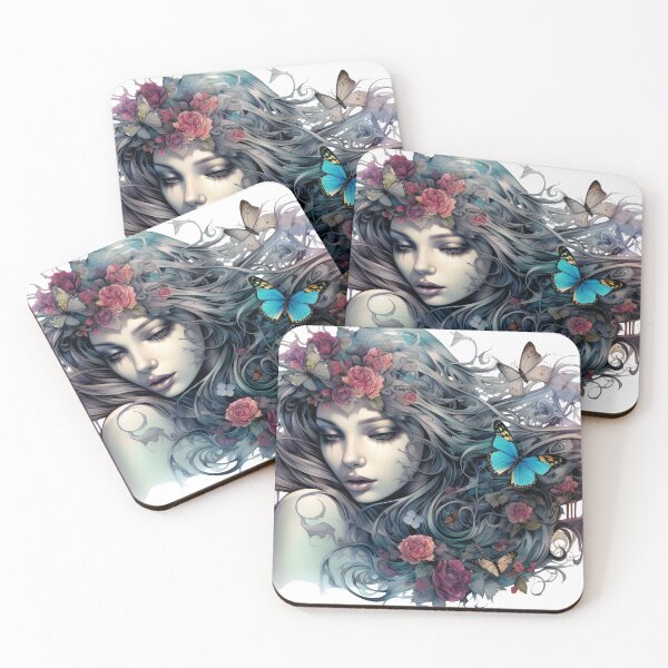Item preview, The Butterfly woman. designed and sold by popa-che.