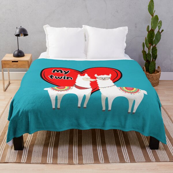 Item preview, My twin llama true love forever designed and sold by PerfecIntuition.