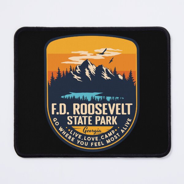Item preview, F.D. Roosevelt State Park Georgia GA Badge Forest and Wilderness  designed and sold by mountainfad.