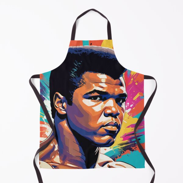 Item preview, Digital portrait inspired by Mohammed Clay on pop art background designed and sold by clon-dot-net.