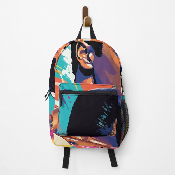 Item preview, Digital portrait inspired by Mohammed Clay on pop art background designed and sold by clon-dot-net.