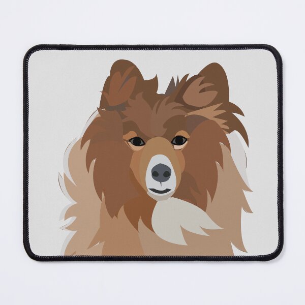 Item preview, Cute Sheltie Dog Art designed and sold by Nisha Prabhu.