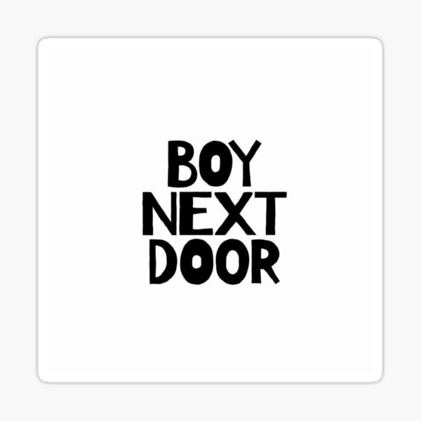 BOYNEXTDOOR KCON2025 白黒イハンポラロイド風レアイラスト BoyNextDoor Here!