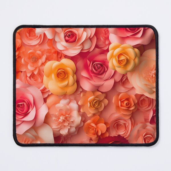 Item preview, Pink and Orange Rose Collage designed and sold by RestingLioness.