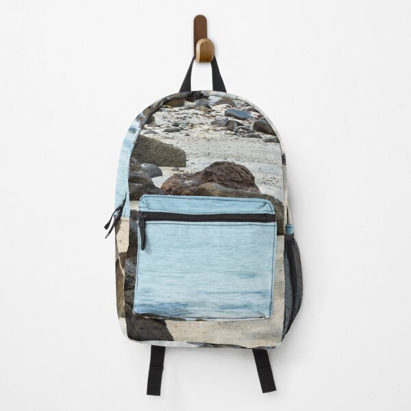 Item preview, Sandy Beach with Rocks in Shade of Trees designed and sold by 2424studio.