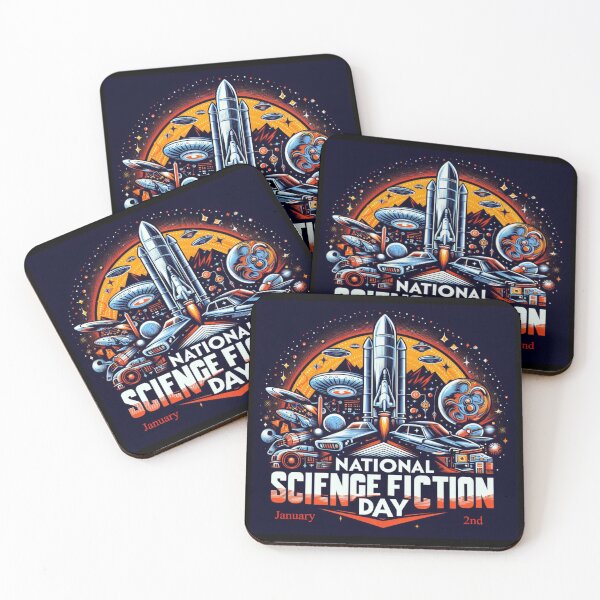 Item preview, Jan 2nd - National Science Fiction Day designed and sold by CrankyOldDude.