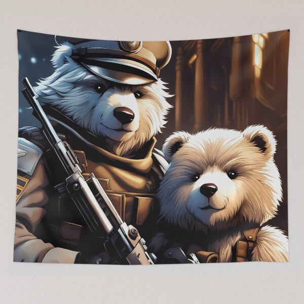 Item preview, Teddy as a soldier designed and sold by Colin Bentham.