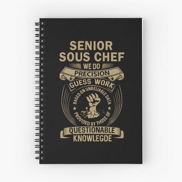 Item preview, Senior Sous Chef designed and sold by MiraclePitts.
