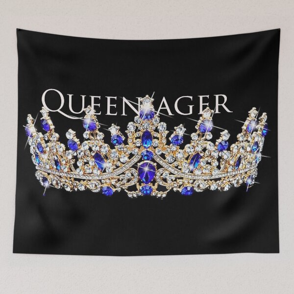 Item preview, Queen-ager designed and sold by MoreGoodArt.