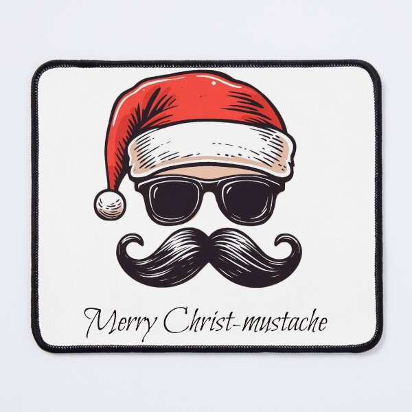 Item preview, Mustache Merriment: Merry Christ-mustache designed and sold by HeadTurningArt.