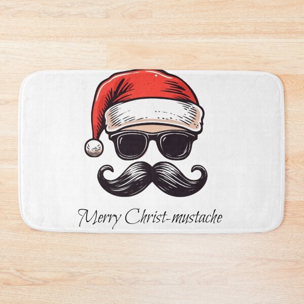 Item preview, Mustache Merriment: Merry Christ-mustache designed and sold by HeadTurningArt.