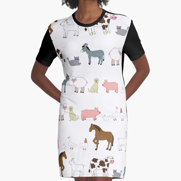 Vista previa del artículo con la obra «Lindos animales de granja», diseñado y vendido por JefimijaT.