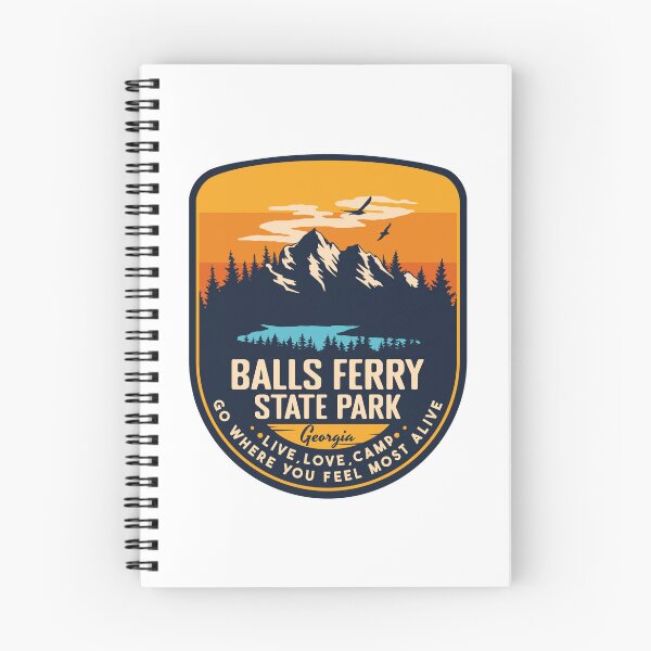 Item preview, Balls Ferry State Park Georgia GA Badge Forest and Wilderness  designed and sold by mountainfad.