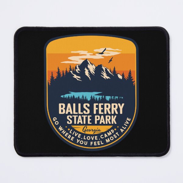 Item preview, Balls Ferry State Park Georgia GA Badge Forest and Wilderness  designed and sold by mountainfad.