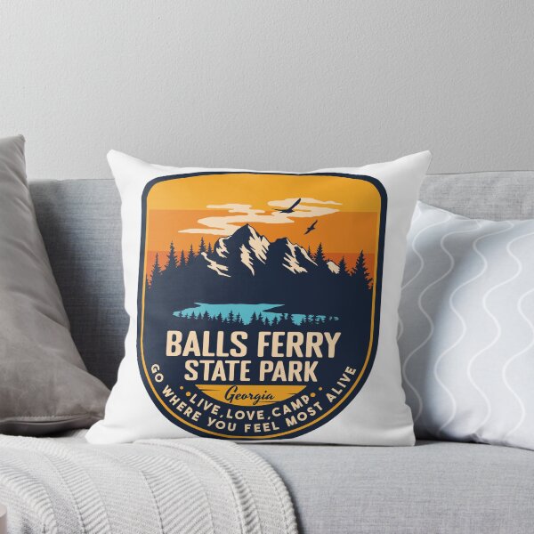 Item preview, Balls Ferry State Park Georgia GA Badge Forest and Wilderness  designed and sold by mountainfad.