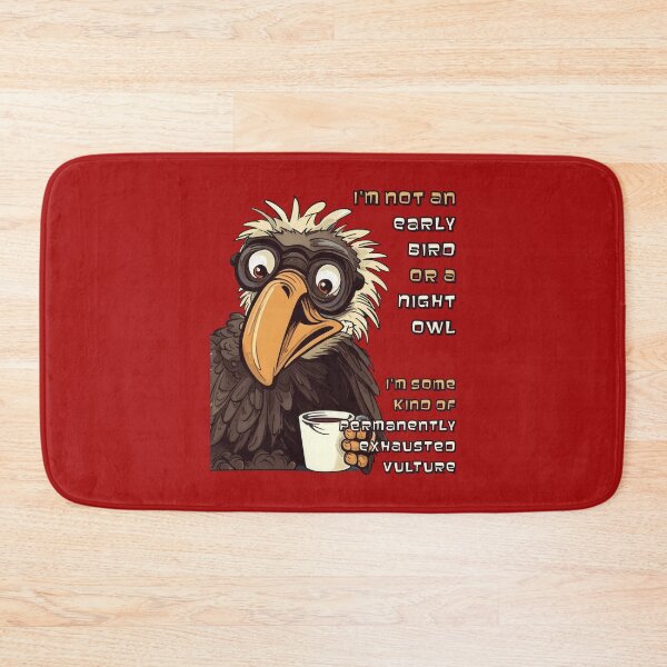 Item preview, I'm not an early bird or a night owl (#09) [Create a set!] designed and sold by SolidEarthArt.