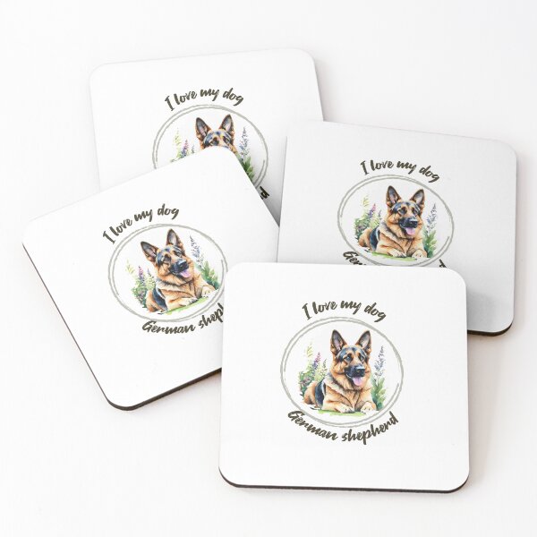 Item preview, The Beauty of the German Shepherd in Digital Art designed and sold by Artedig.