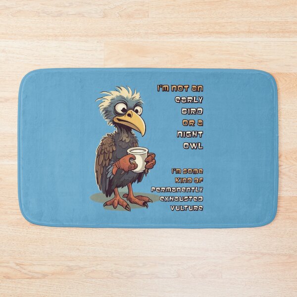 Item preview, I'm not an early bird or a night owl (#10) [Create a set!] designed and sold by SolidEarthArt.