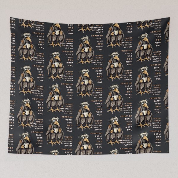 Item preview, I'm not an early bird or a night owl (#11) [Create a set!] designed and sold by SolidEarthArt.