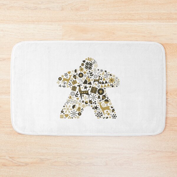 Item preview, Meeple Christmas Mosaic (Clear background) designed and sold by EJTEV.
