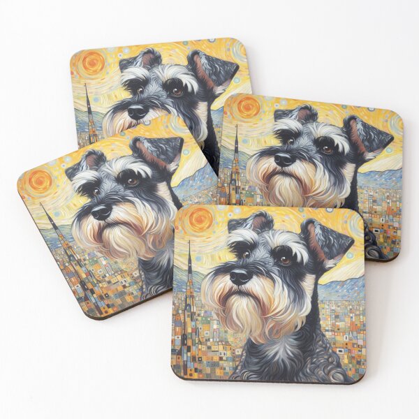 Artikelvorschau, Postimpressionistischer Kunstschnauzer entworfen und verkauft von barksandsqueaks.
