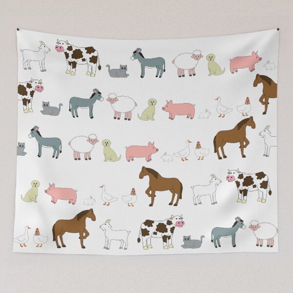 Item preview, Cute Farm Animals designed and sold by JefimijaT.