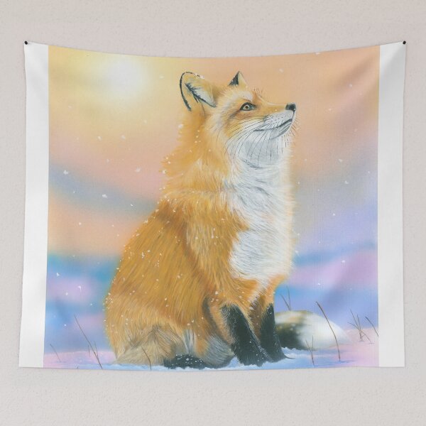Item preview, Snowy Fox designed and sold by Mcquillanart.