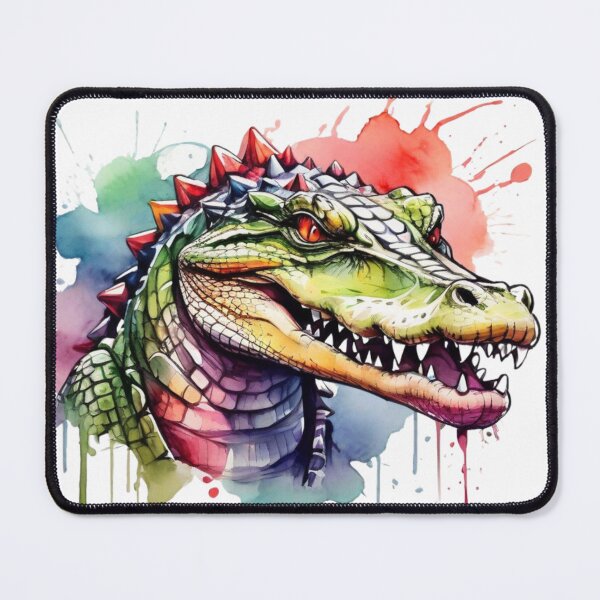 Item preview, Powerful Colorful Crocodile designed and sold by vuslatmedia.