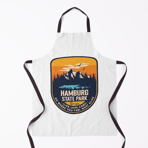 Item preview, Hamburg State Park Georgia GA Badge Forest and Wilderness designed and sold by mountainfad.