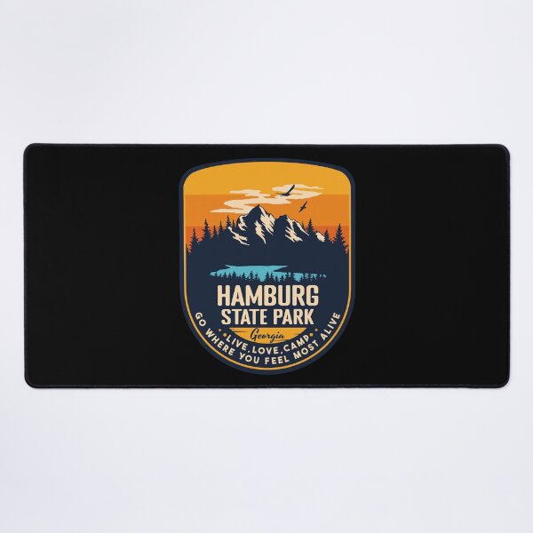 Item preview, Hamburg State Park Georgia GA Badge Forest and Wilderness  designed and sold by mountainfad.