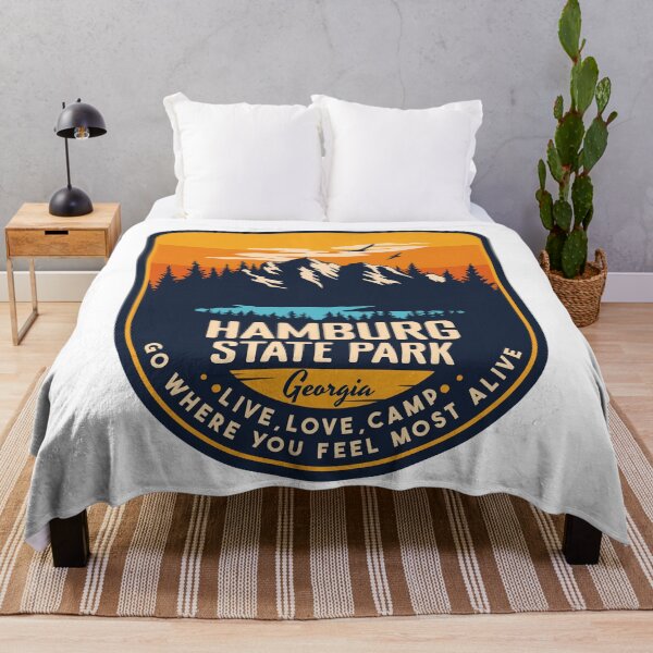 Item preview, Hamburg State Park Georgia GA Badge Forest and Wilderness designed and sold by mountainfad.