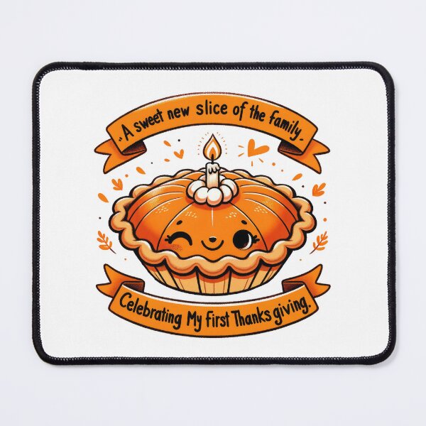 Item preview, First Thanksgiving Pumpkin Pie Celebration designed and sold by MAPDDesigns.