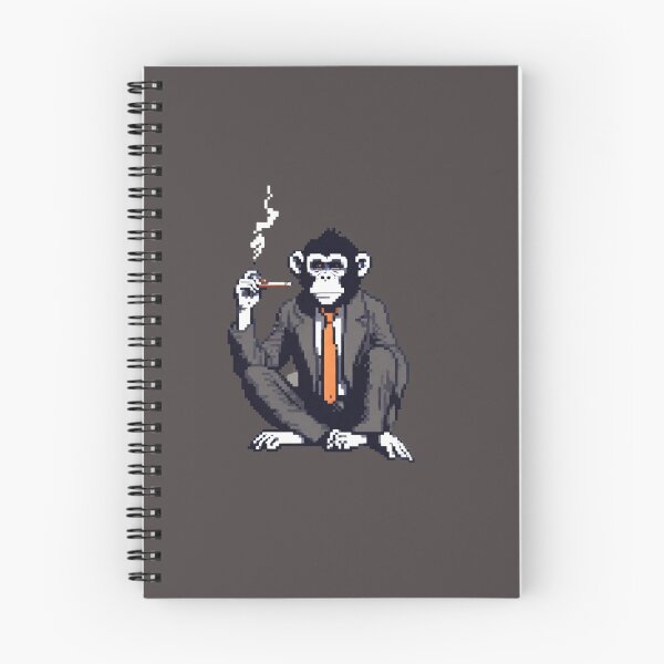 Item preview, monkey pixelart designed and sold by HATIM Belamin.