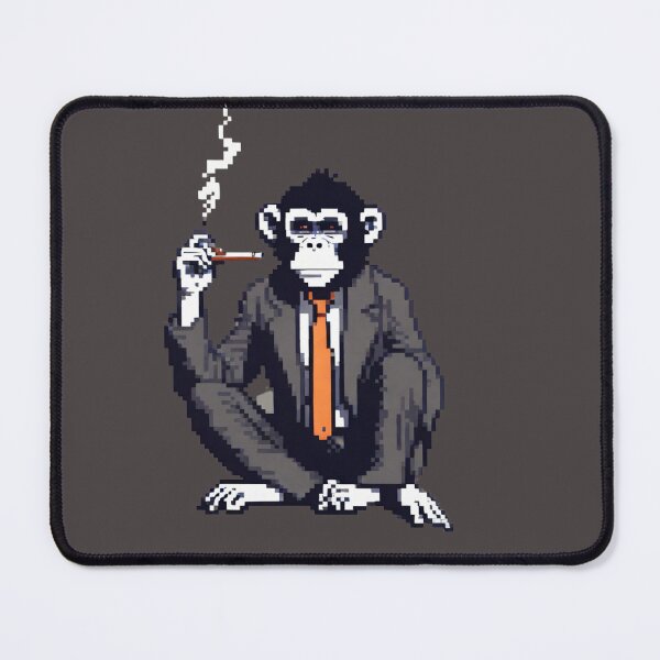 Item preview, monkey pixelart designed and sold by HATIM Belamin.