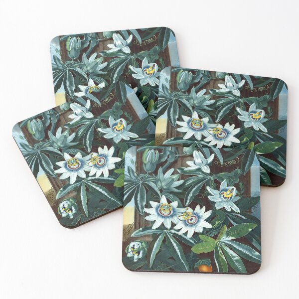 Item preview, Blue Passion Flower 1799 Robert John Thornton designed and sold by RocketshipRetro.