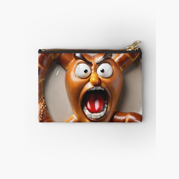 Item preview, Angry Food Series - Angry Salty Pretzel - Funny Mad Angry Food  designed and sold by Butler in the Home.