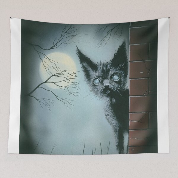 Item preview, Eerie Cat designed and sold by Mcquillanart.