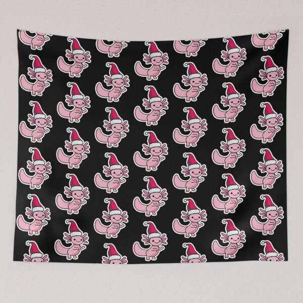 Item preview, Cute christmas axolotl designed and sold by FunkyMelon.