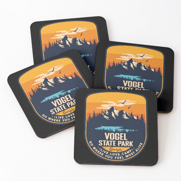 Item preview, Vogel State Park Georgia GA Badge Forest and Wilderness  designed and sold by mountainfad.