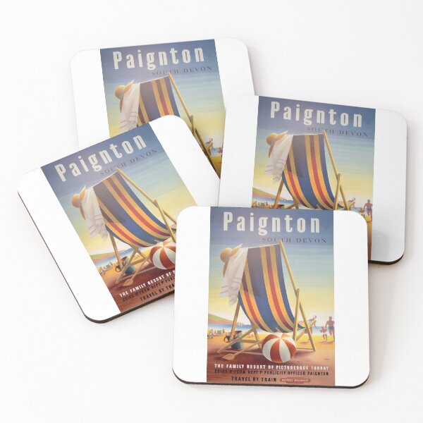 Item preview, Vintage British Rail advert, Paignton designed and sold by Random Railways.