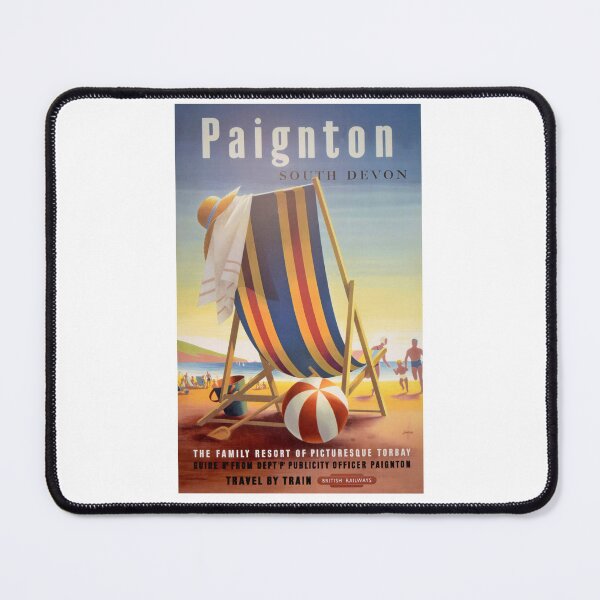 Item preview, Vintage British Rail advert, Paignton designed and sold by Random Railways.