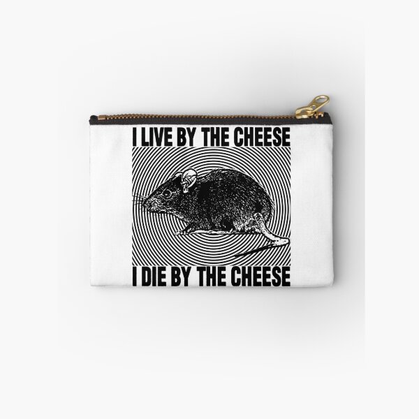 Item preview, I Live By The Cheese Rat designed and sold by VintageMedatsu.