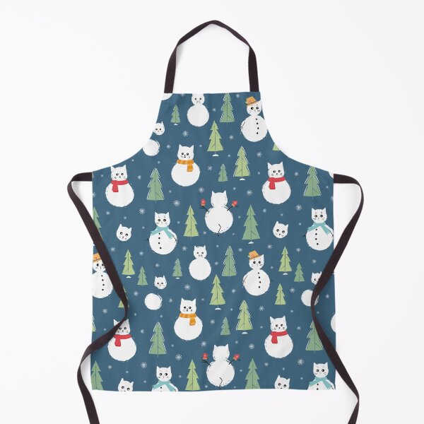 Item preview, Snowcats seamless pattern designed and sold by Avisnanna.